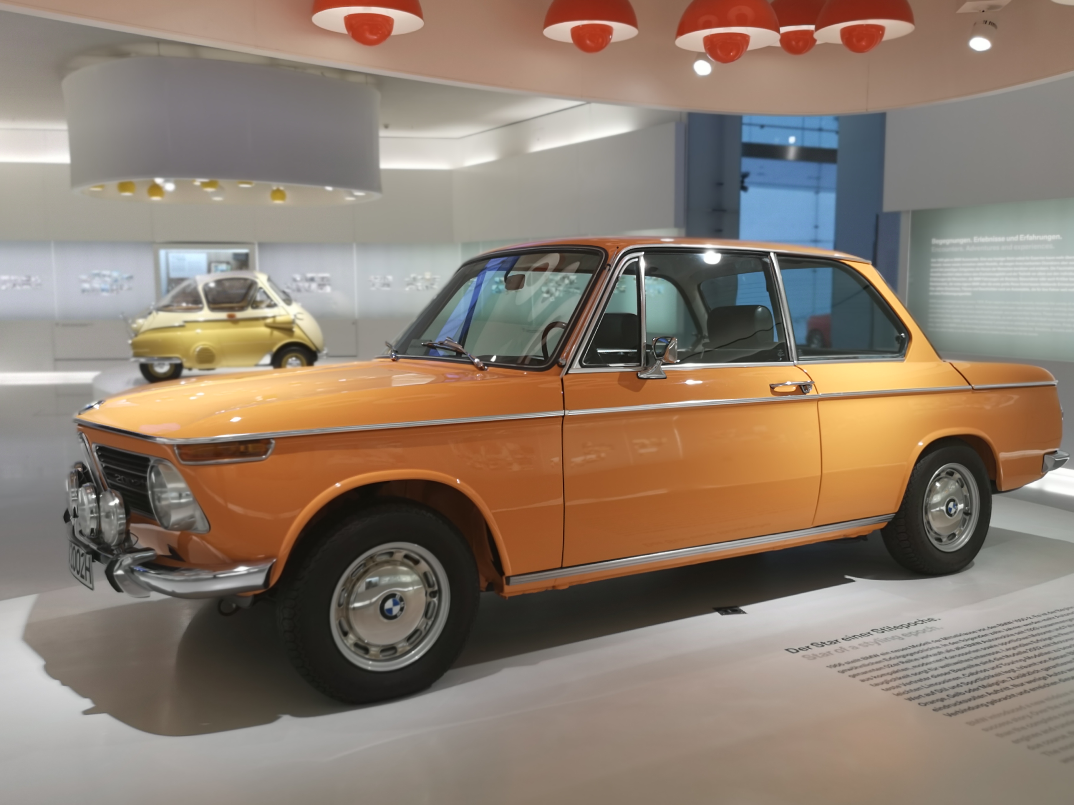 På BMW-museum