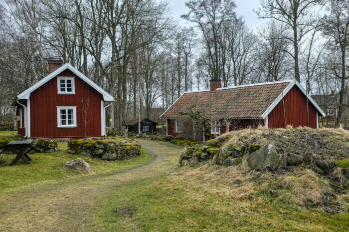 Fattighusene i Åsle Tå